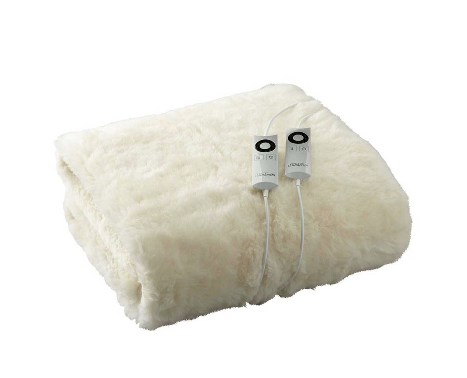 Sunbeam Sleep Perfect Super King Bed Wool Fleece Heated Blanket Sunbeam Sleep Perfect Super King Bed Wool Fleece Heated Blanket