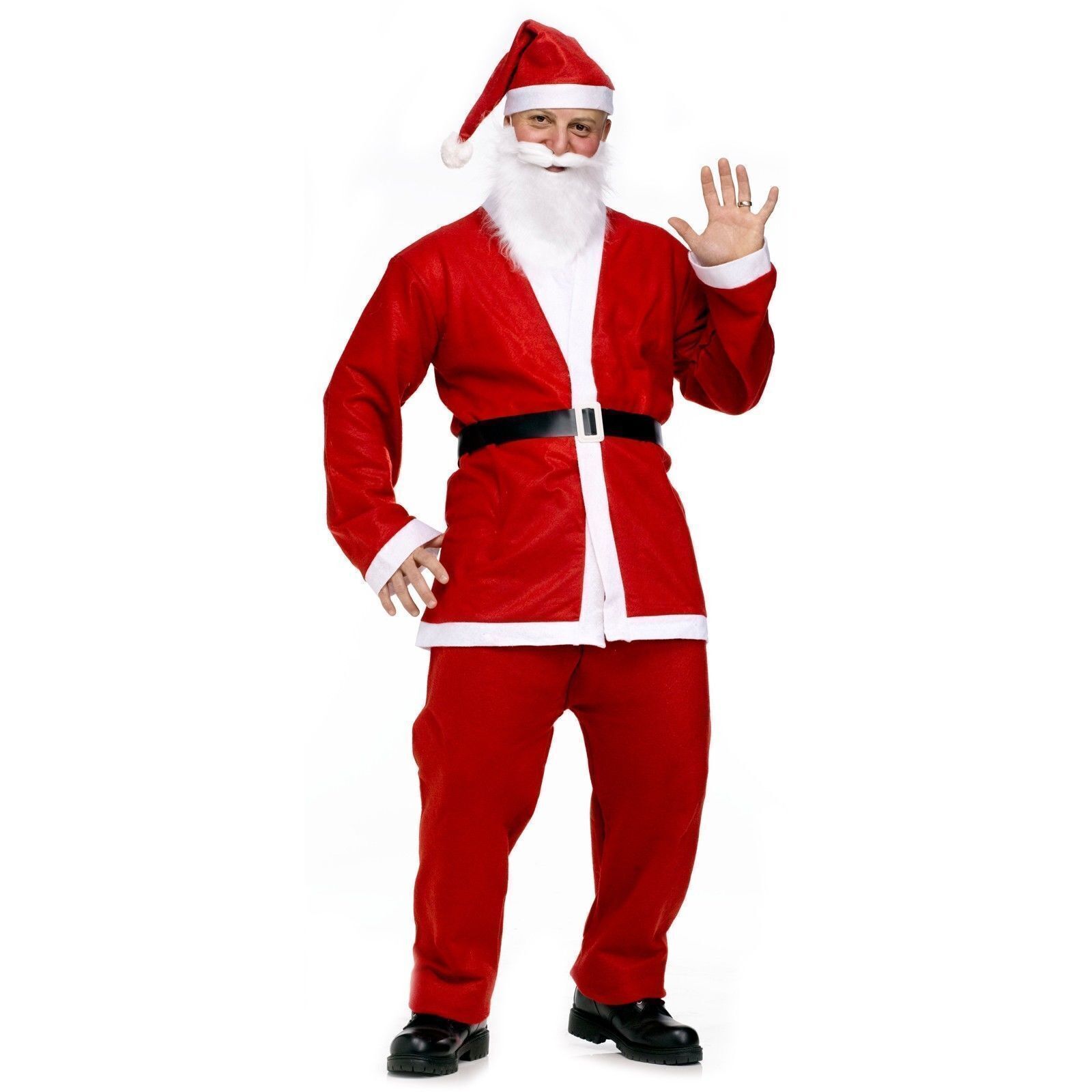 ADULT SANTA CLAUS COSTUME Suit Father Xmas Party Outfit Father Christmas ADULT SANTA CLAUS COSTUME Suit Father Xmas Party Outfit Father Christmas