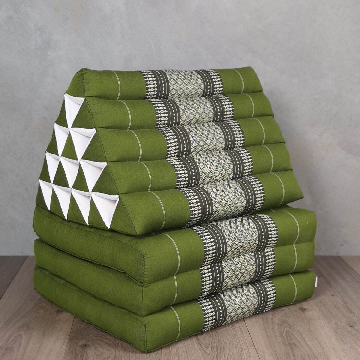 Jumbo Thai Triangle Pillow THREE FOLDS GR Jumbo Thai Triangle Pillow THREE FOLDS GR