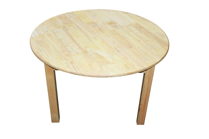Rubberwood Round Table 90 Rubberwood Round Table 90
