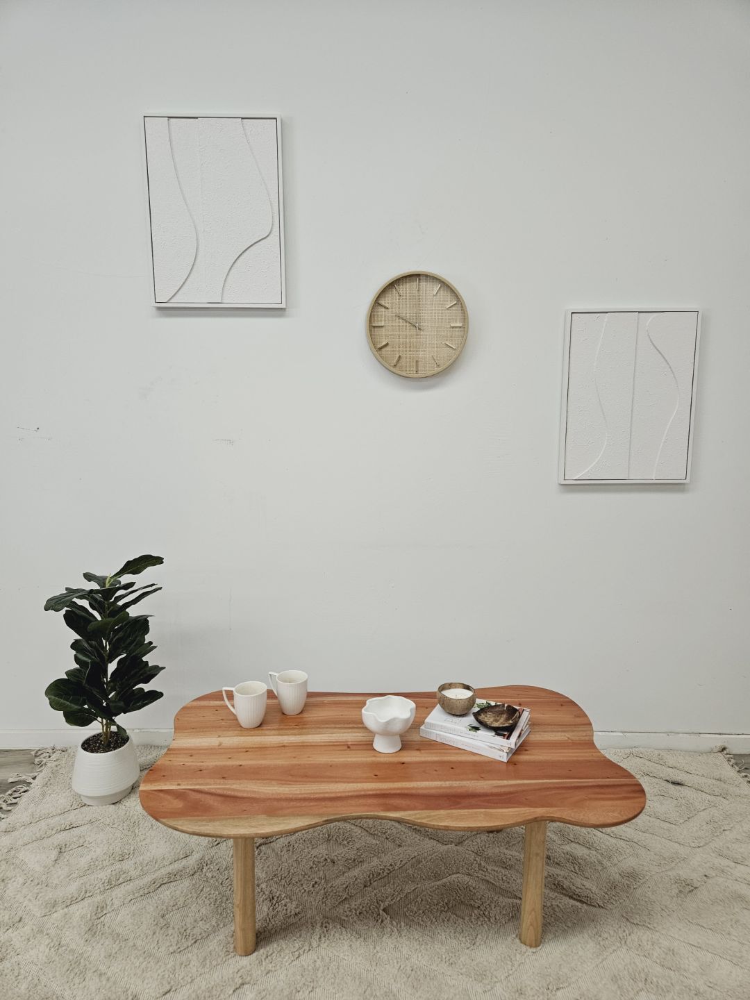 Hardwood Cloud coffee table Hardwood Cloud coffee table