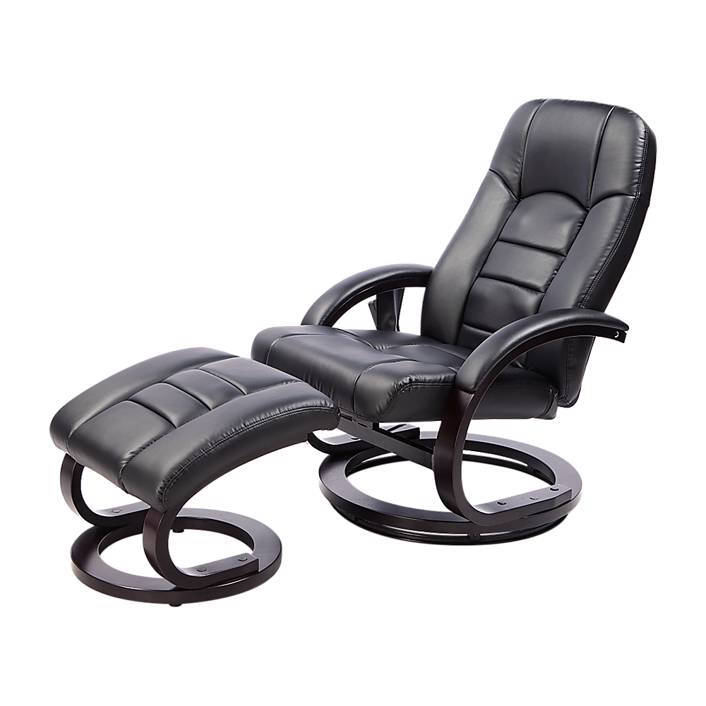 PU Leather Massage Chair Recliner Ottoman Lounge Remote PU Leather Massage Chair Recliner Ottoman Lounge Remote