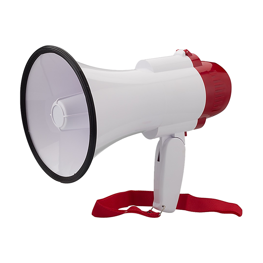 Audio Megaphone 25Watt Bull Horn with Siren Audio Megaphone 25Watt Bull Horn with Siren