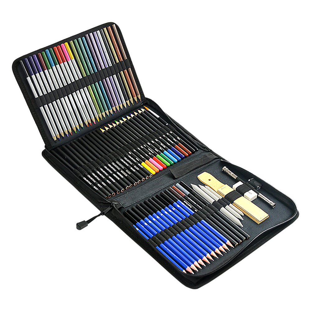 Art Sketch Pencils Oil Drawing Colouring Graphite Charcoal Pencil Set 72pcs/set Art Sketch Pencils Oil Drawing Colouring Graphite Charcoal Pencil Set 72pcs/set