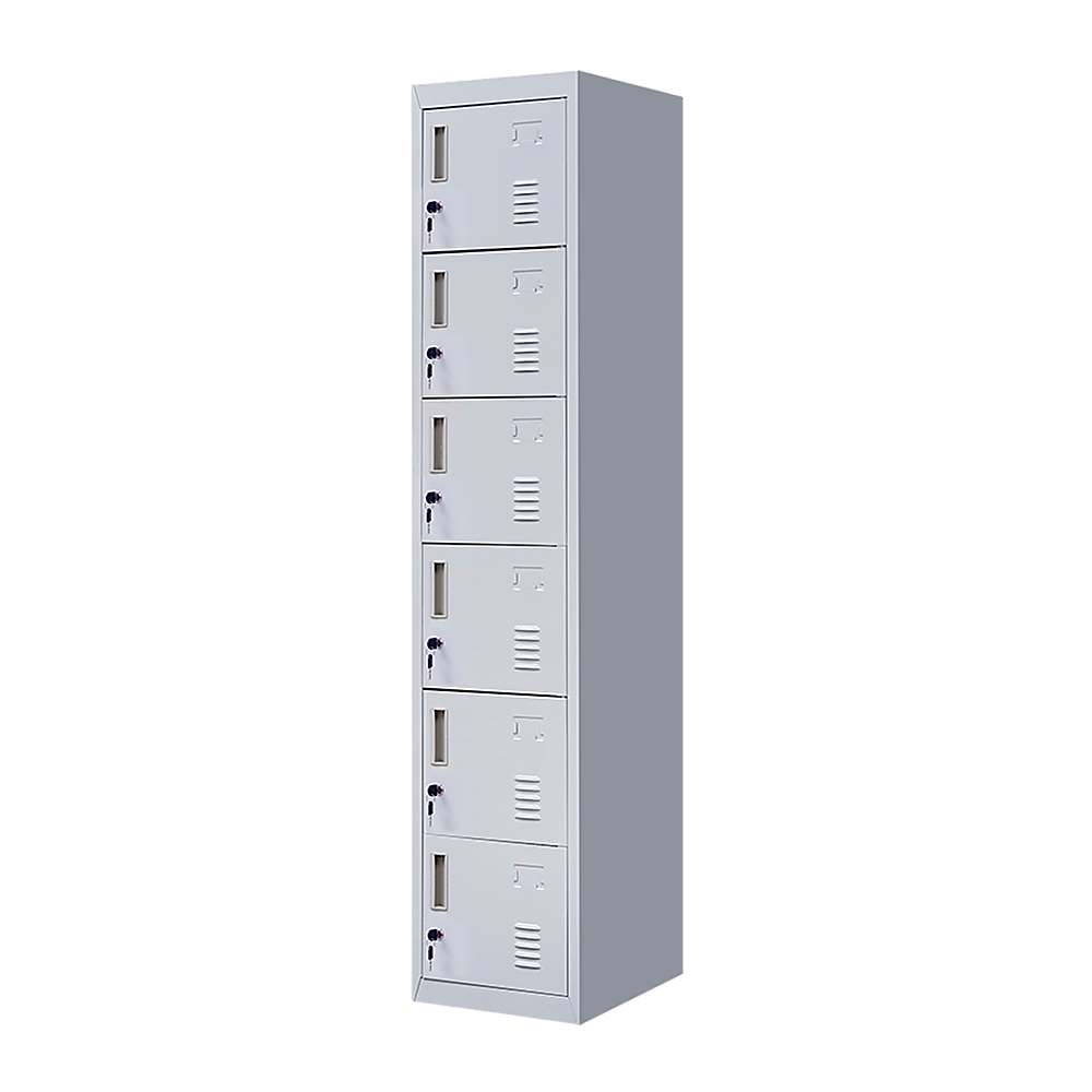6-Door Locker for Office Gym Shed School Home Storage 6-Door Locker for Office Gym Shed School Home Storage