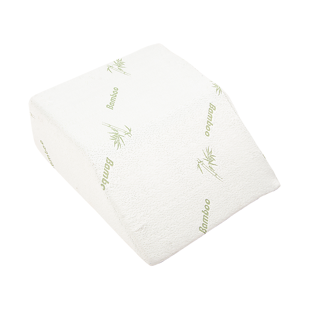 Wedge Elevation Pillow Cool Gel Memory Foam Leg Raiser Support Cushion Wedge Elevation Pillow Cool Gel Memory Foam Leg Raiser Support Cushion