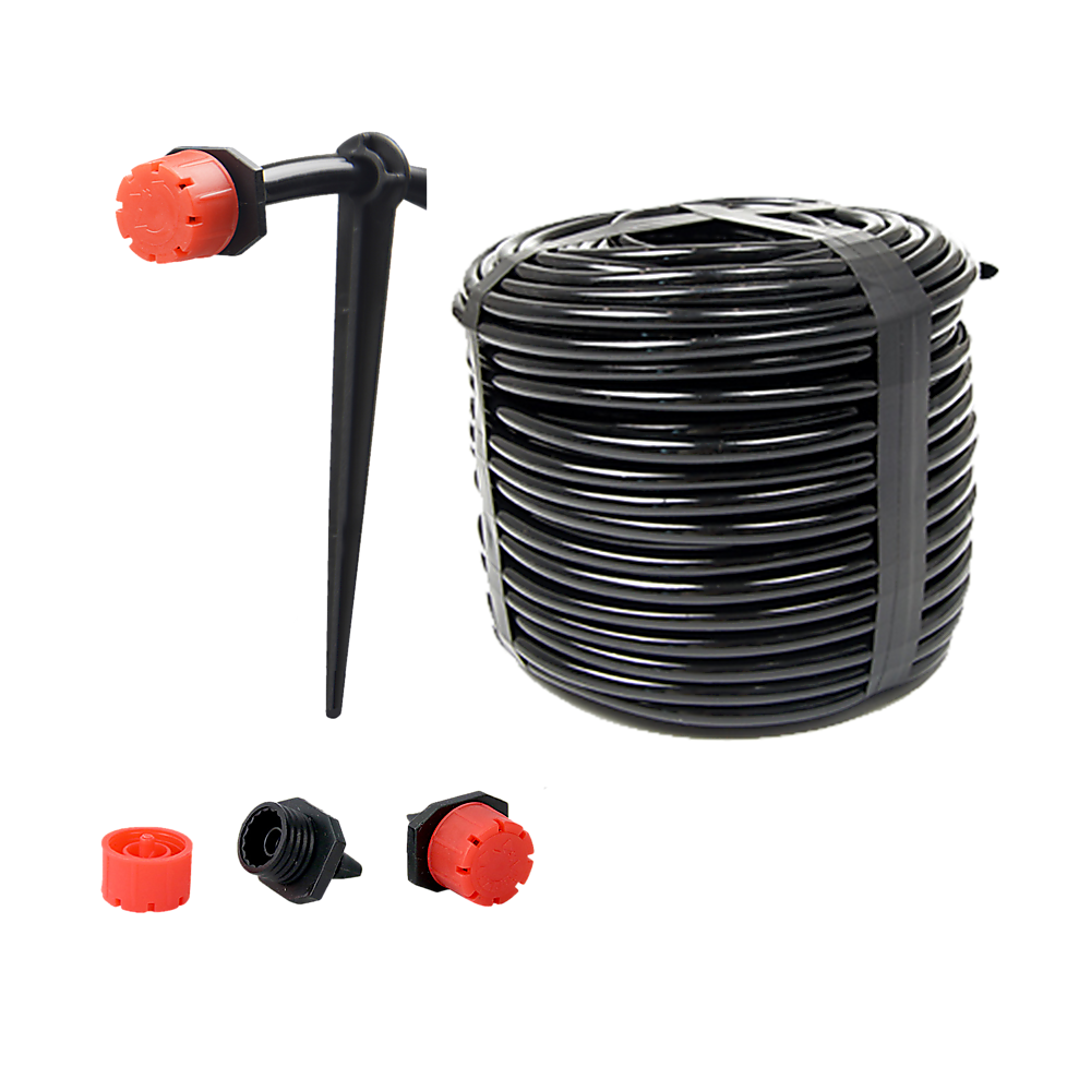 50M Hose Garden Irrigation System Plant Watering DIY Micro Drip Kits 50M Hose Garden Irrigation System Plant Watering DIY Micro Drip Kits