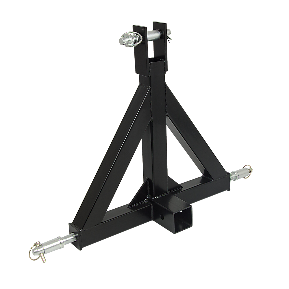 Heavy Duty Steel 3 Point 2" Trailer Hitch Receiver Tow Drawbar For Cat 1 Tractor Heavy Duty Steel 3 Point 2" Trailer Hitch Receiver Tow Drawbar For Cat 1 Tractor