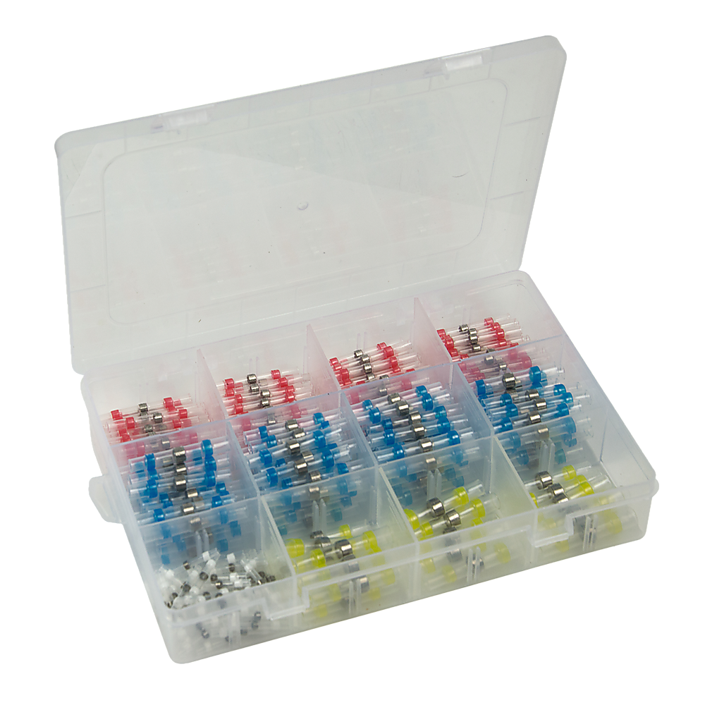 250PCS Waterproof Solder Seal Sleeve Heat Shrink Butt Wire Connectors Terminals 250PCS Waterproof Solder Seal Sleeve Heat Shrink Butt Wire Connectors Terminals