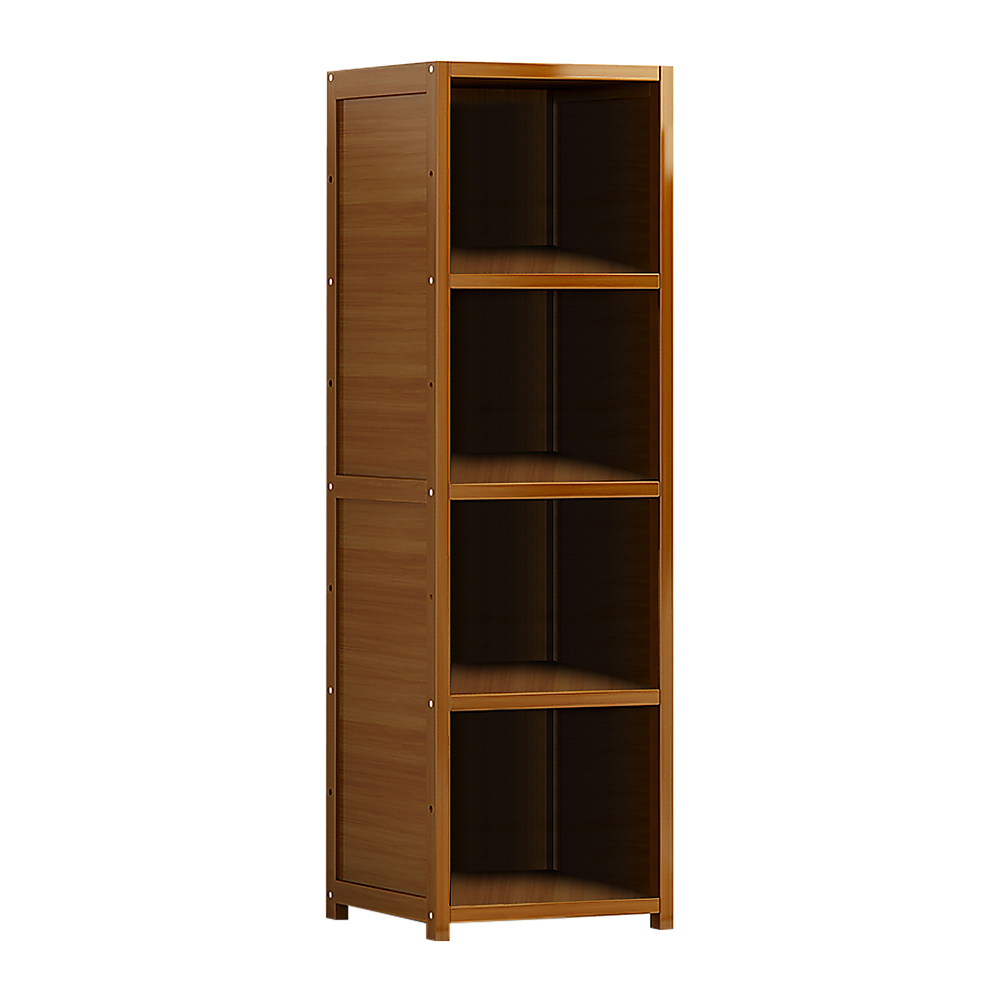 Bamboo Shelf Bookcase Display Storage Rack Stand Livingroom Bedroom Bamboo Shelf Bookcase Display Storage Rack Stand Livingroom Bedroom