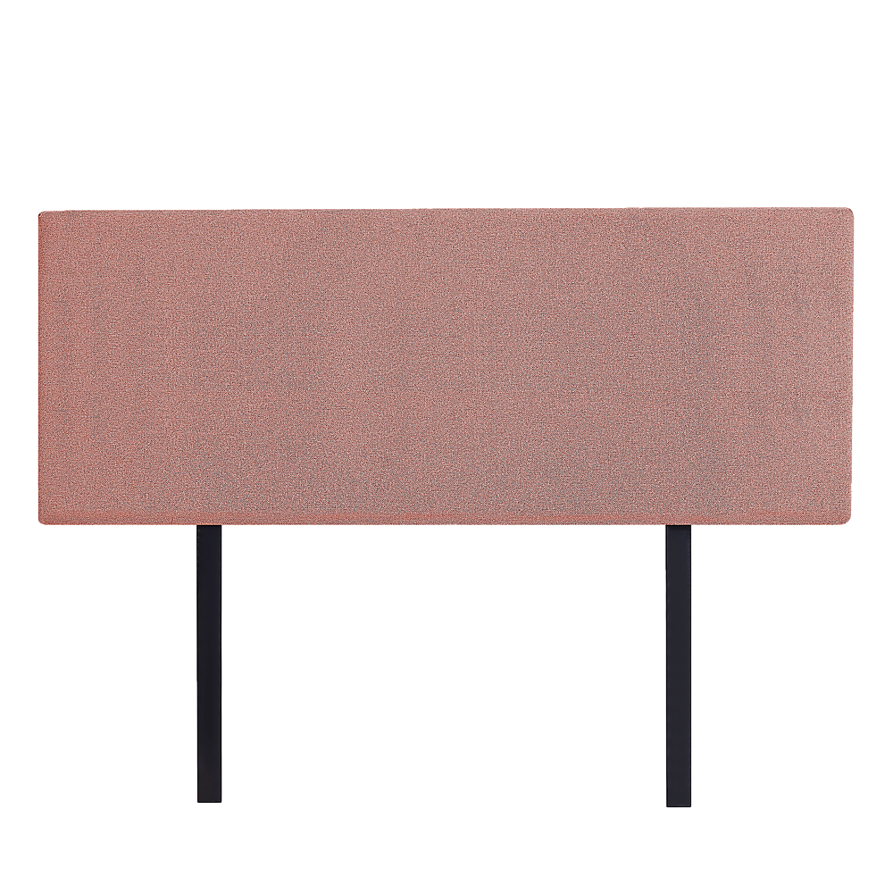 Linen Fabric Double Bed Deluxe Headboard Bedhead - Pearl Copper Brown Linen Fabric Double Bed Deluxe Headboard Bedhead - Pearl Copper Brown