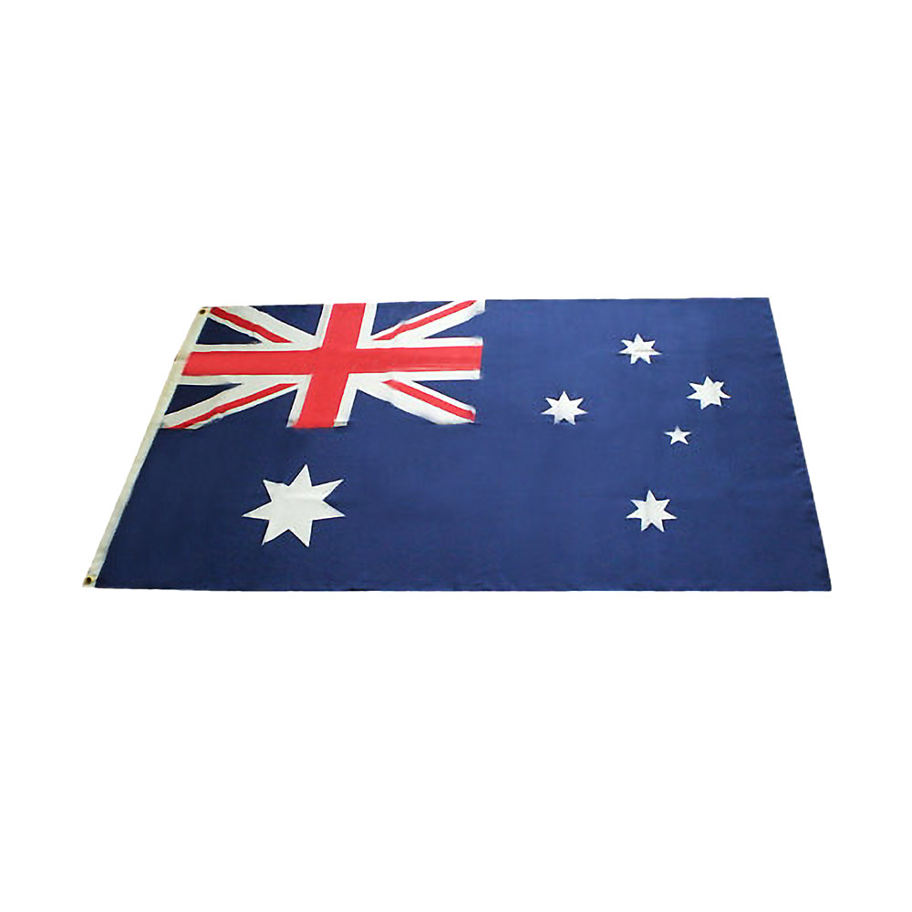 Australian Flag Heavy Duty Woven Spun Poly Australia Flag Metal Clips Australian Flag Heavy Duty Woven Spun Poly Australia Flag Metal Clips