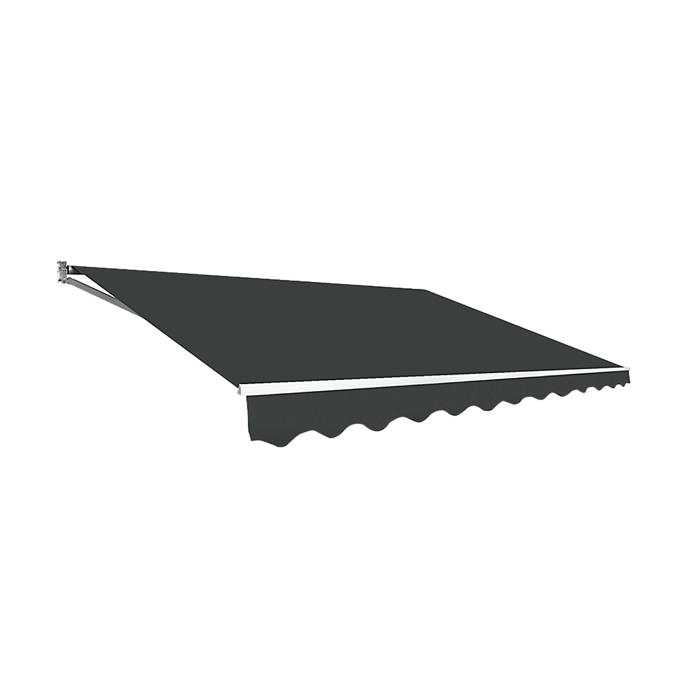 Outdoor Folding Arm Awning Retractable Sunshade Canopy Grey 4.0m x 3.0m Outdoor Folding Arm Awning Retractable Sunshade Canopy Grey 4.0m x 3.0m