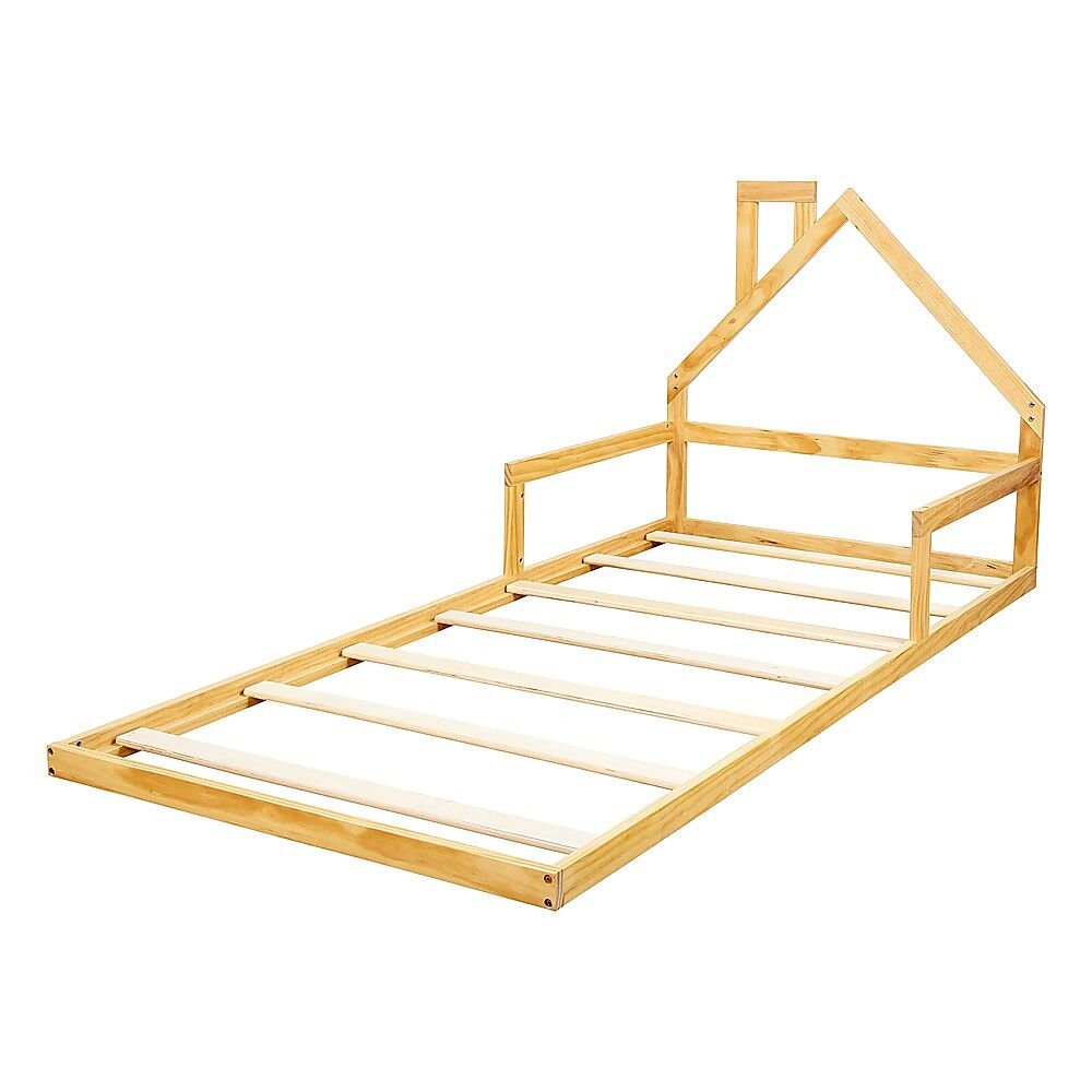 Montessori Wood Floor Bed House Frame for Kids and Toddlers Montessori Wood Floor Bed House Frame for Kids and Toddlers