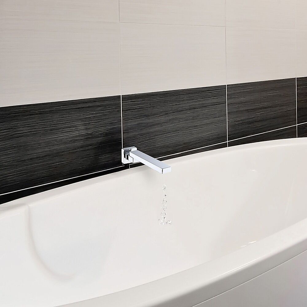 Bath In Wall Swivel Spout in Polished Chrome Finish Bath In Wall Swivel Spout in Polished Chrome Finish