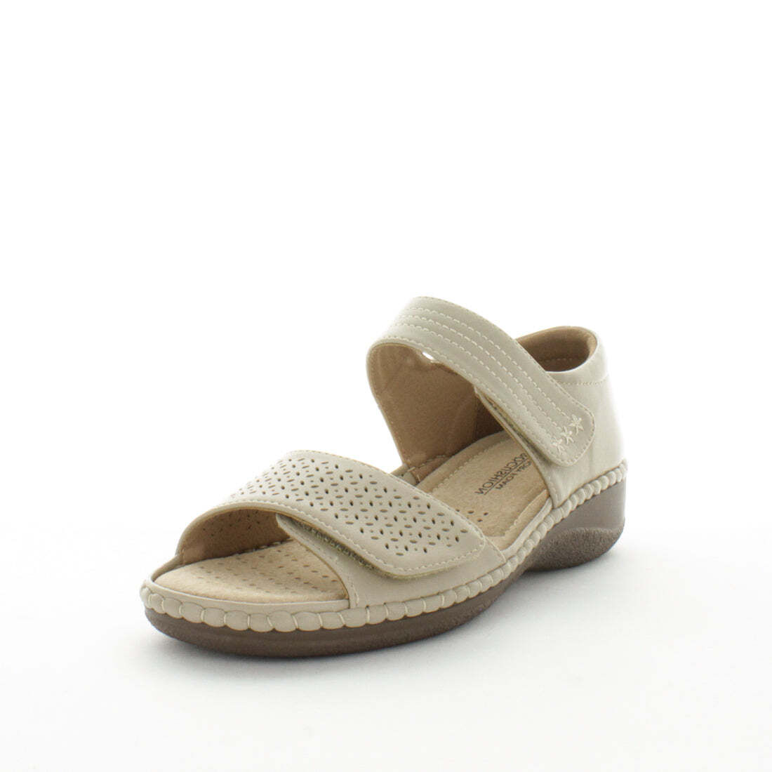 AEROCUSHION Women's MOOSE2 Sandals Beige Shoe 10US AEROCUSHION Women's MOOSE2 Sandals Beige Shoe 10US