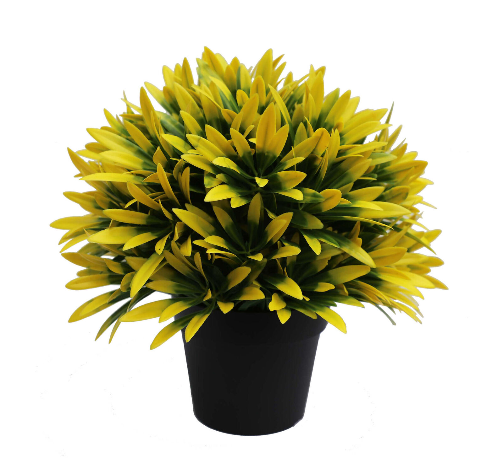 Small Potted Artificial Decorative Yellow Lily Plant UV Resistant 20cm Small Potted Artificial Decorative Yellow Lily Plant UV Resistant 20cm