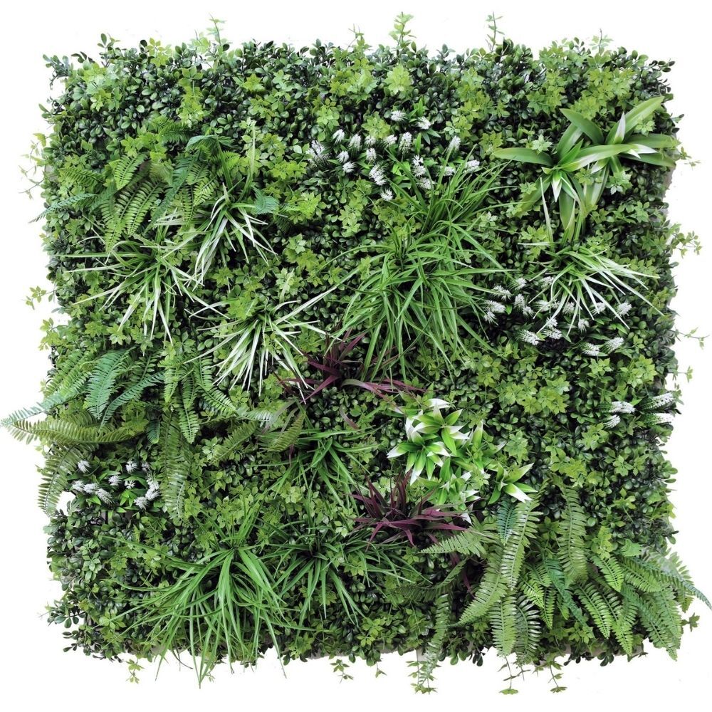 Vista Green Vertical Garden Green Wall UV Resistant 100cm x 100cm Vista Green Vertical Garden Green Wall UV Resistant 100cm x 100cm