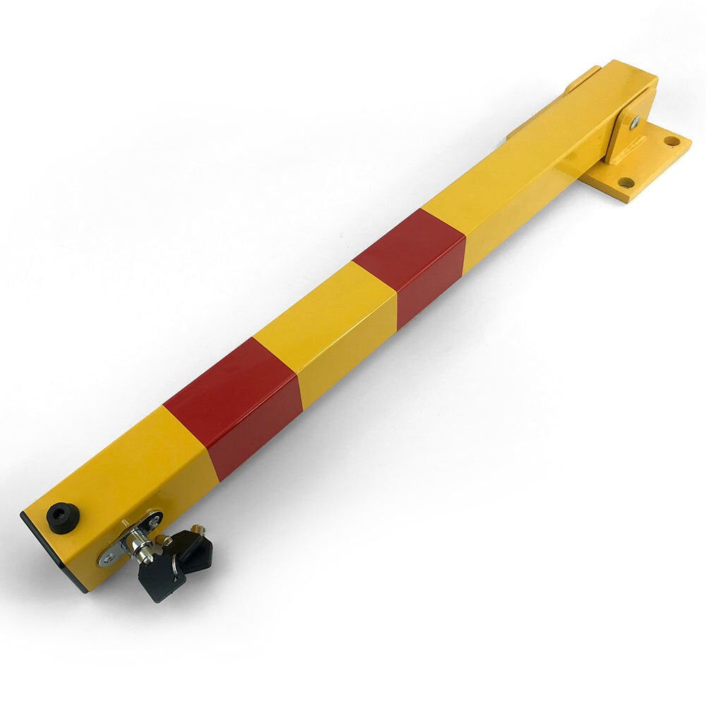 Square Heavy Duty Fold Down Security Parking Post Lock Safety Barrier 3 Keys Square Heavy Duty Fold Down Security Parking Post Lock Safety Barrier 3 Keys