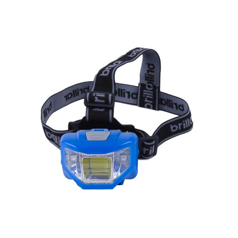 5 Mode Headlamp with COB LED Technology-Blue/Black - Black 5 Mode Headlamp with COB LED Technology-Blue/Black - Black