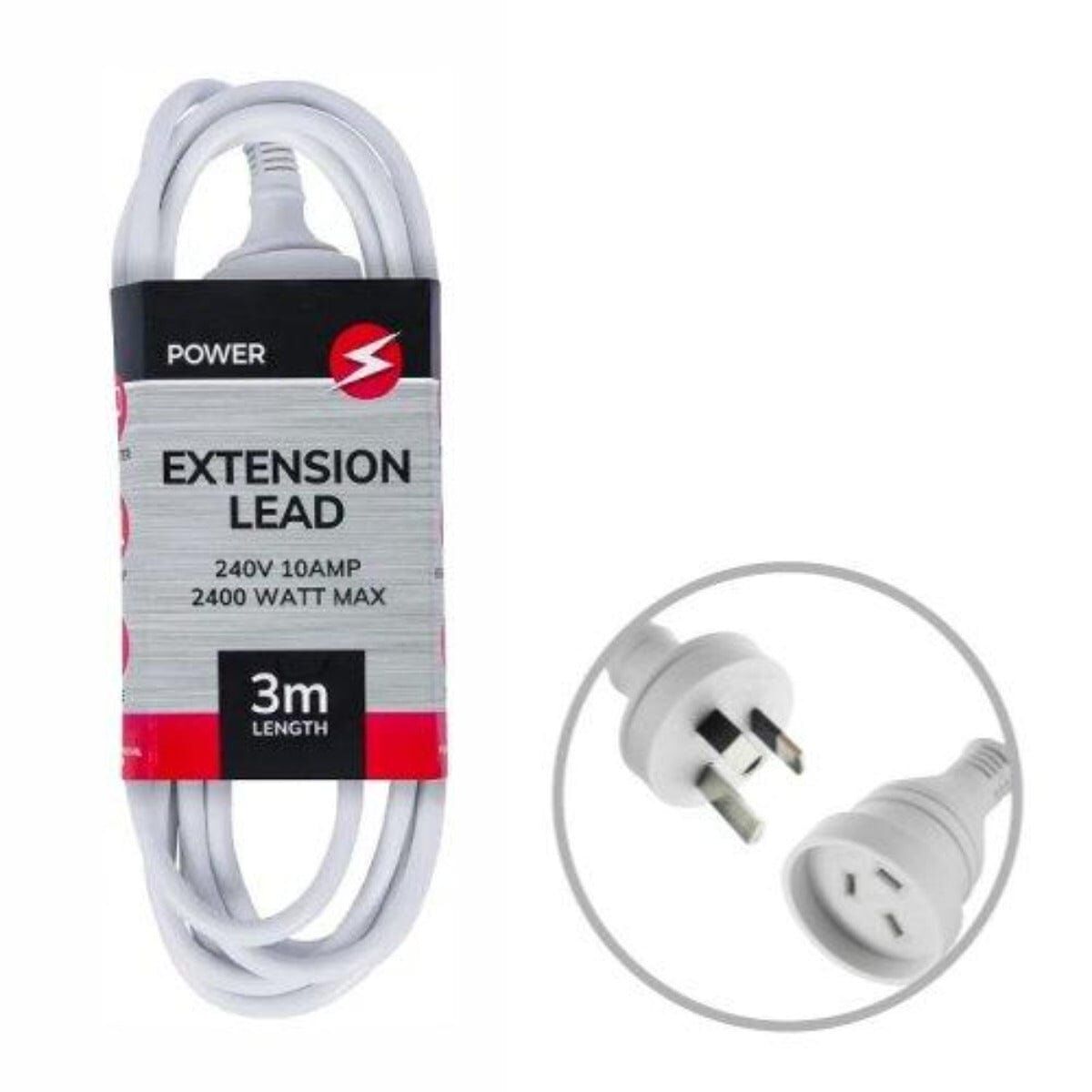 3 Meters Extension Power Outlets Lead 3 Meters Extension Power Outlets Lead