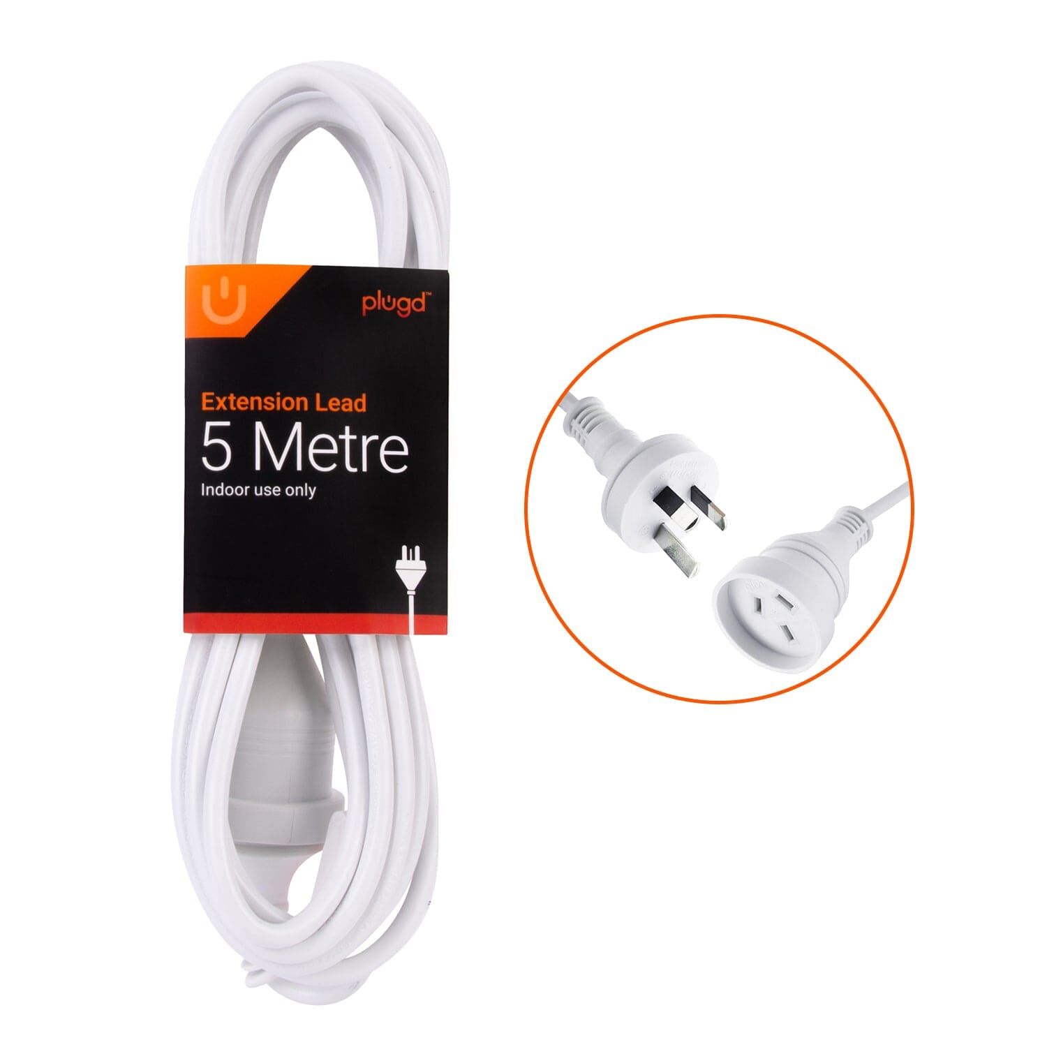 5 Meters Extension Power Outlets Lead 5 Meters Extension Power Outlets Lead