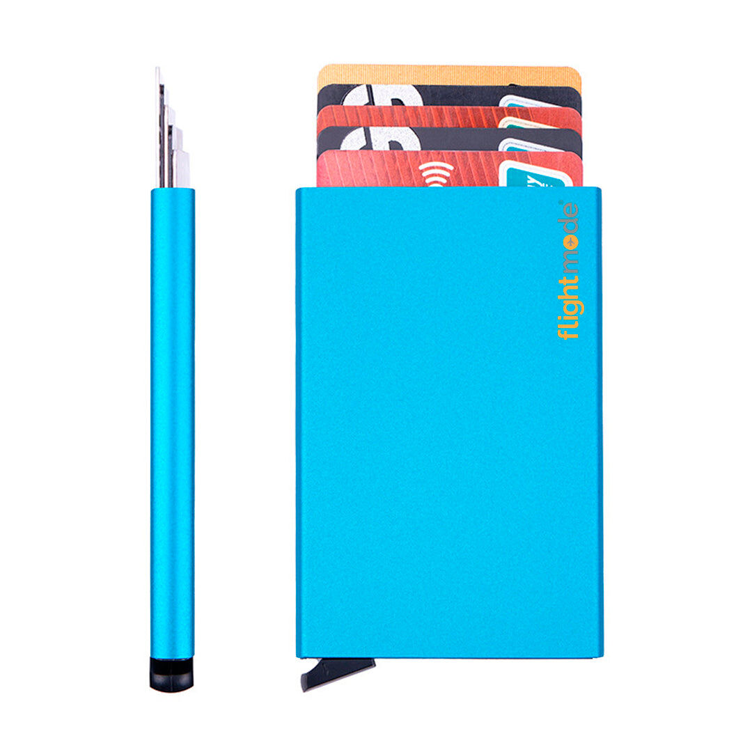 Aluminium RFID Blocking Pop-up Card Holder Aluminium RFID Blocking Pop-up Card Holder