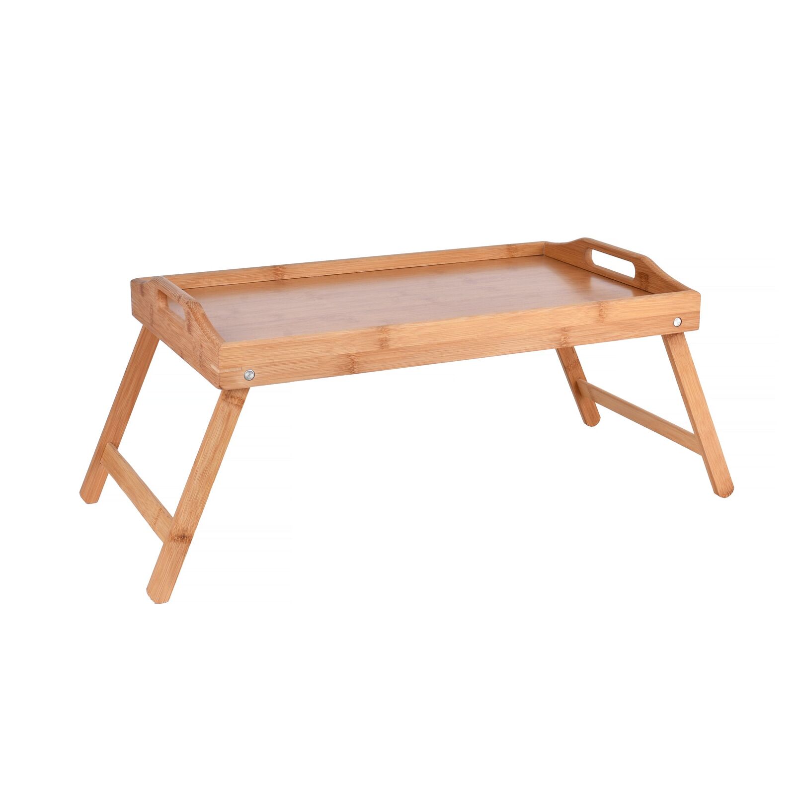 Foldable Bamboo Bed Tray / Breakfast Serving Table Foldable Bamboo Bed Tray / Breakfast Serving Table