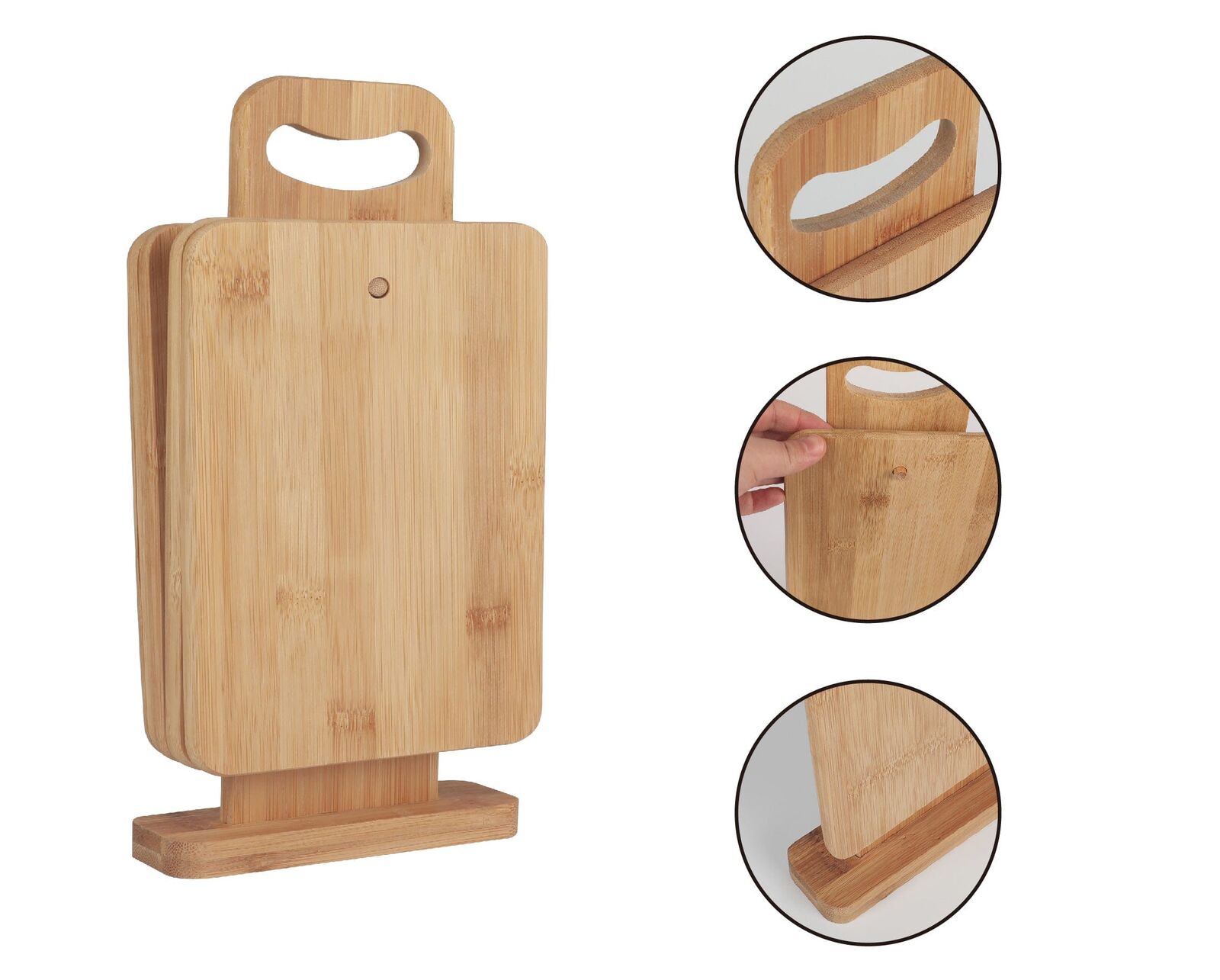 4 Piece Chopping Block Set With Display 4 Piece Chopping Block Set With Display