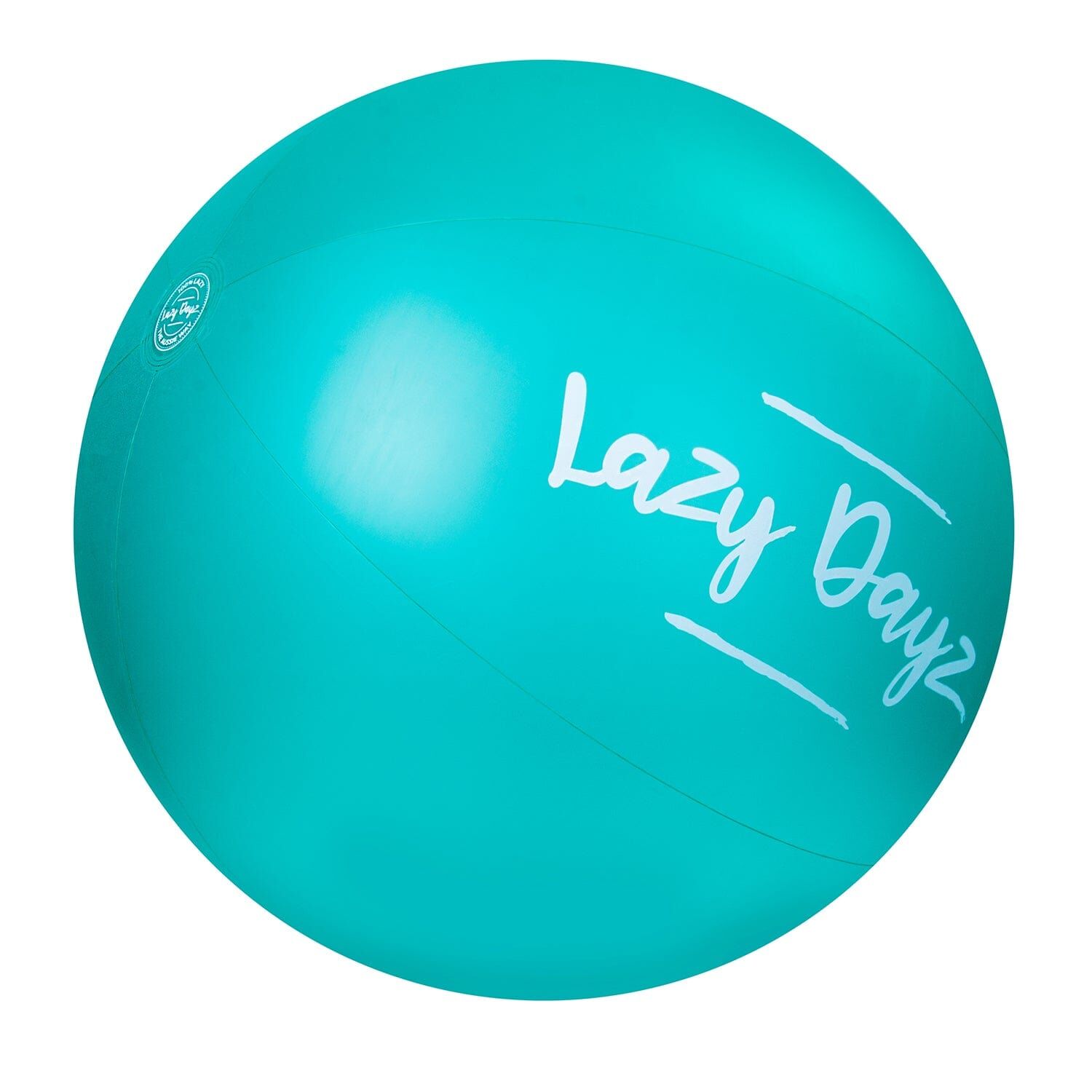 90cm Lazy Dayz Inflatable Jumbo Beach Ball - Teal 90cm Lazy Dayz Inflatable Jumbo Beach Ball - Teal