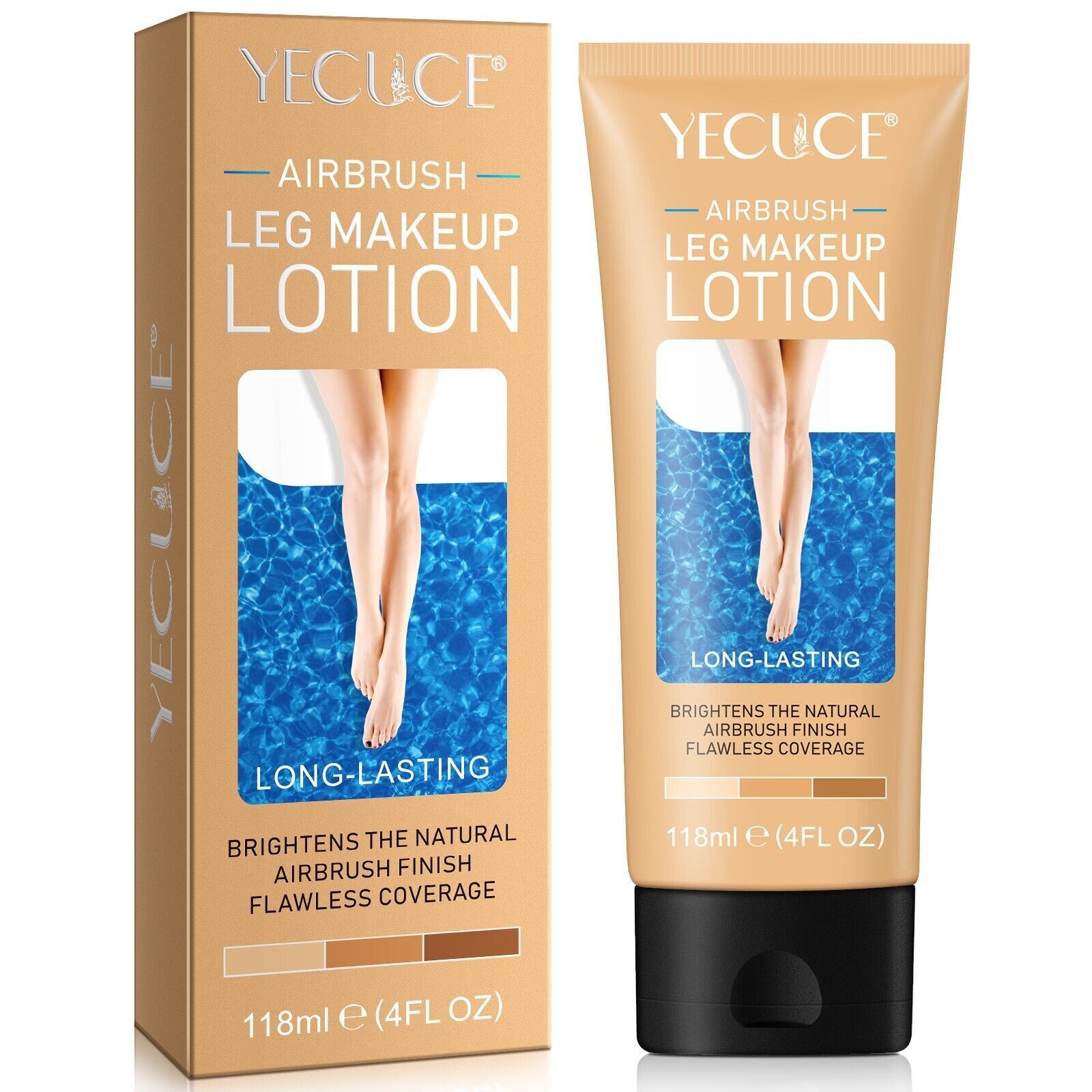 Airbrush Leg Makeup Lotion 01 Fair skin 118ml Airbrush Leg Makeup Lotion 01 Fair skin 118ml
