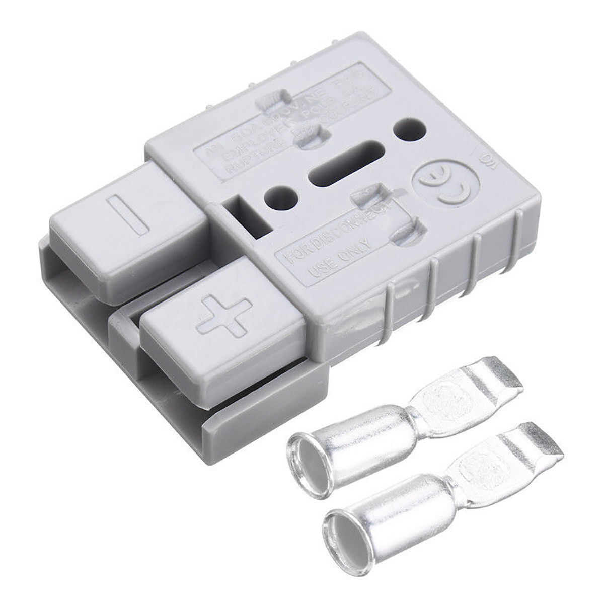10x Anderson Style Plug connector 50AMP Caravan Trailer Solar 6AWG GREY 10x Anderson Style Plug connector 50AMP Caravan Trailer Solar 6AWG GREY