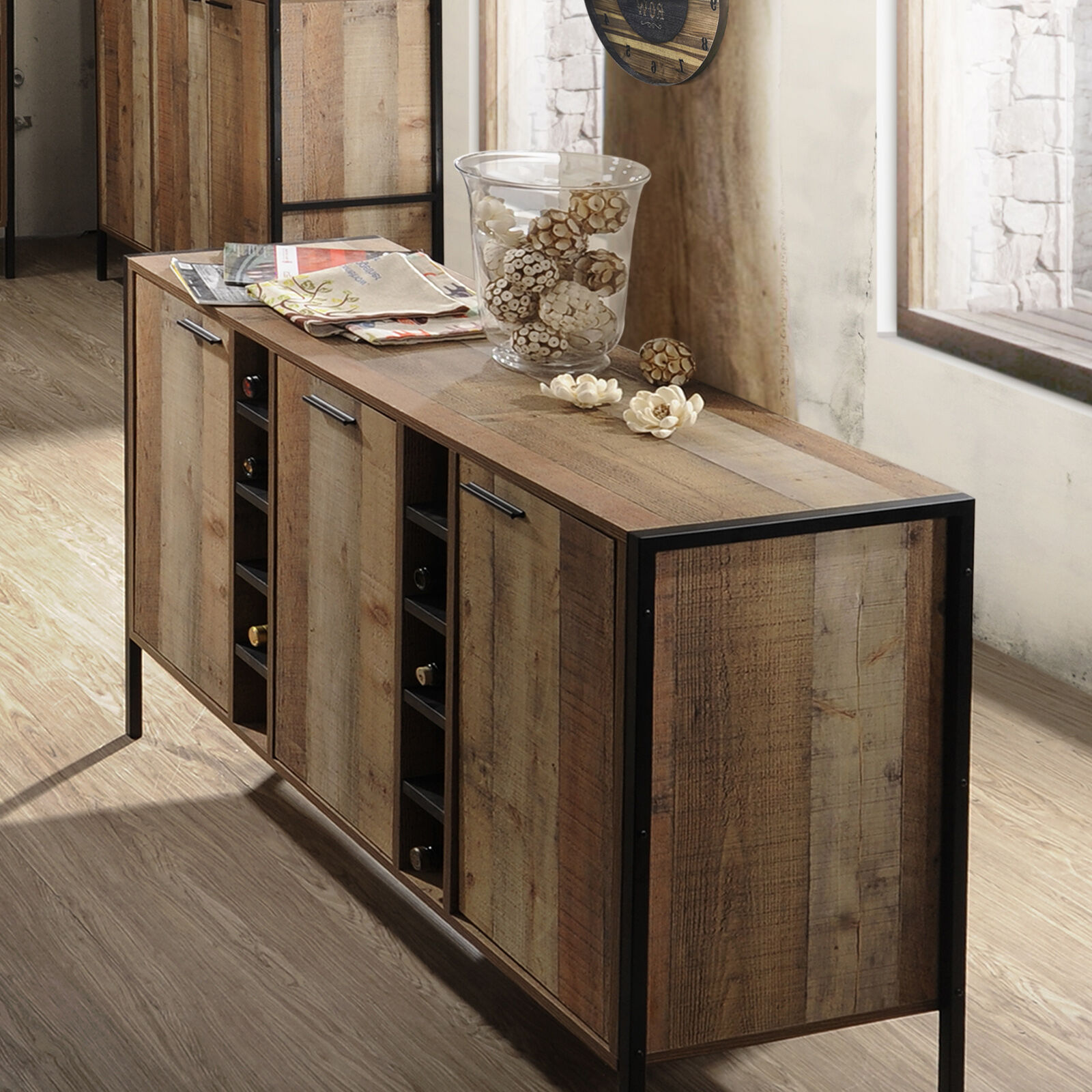 Mascot Wine Cabinet Oak Mascot Wine Cabinet Oak
