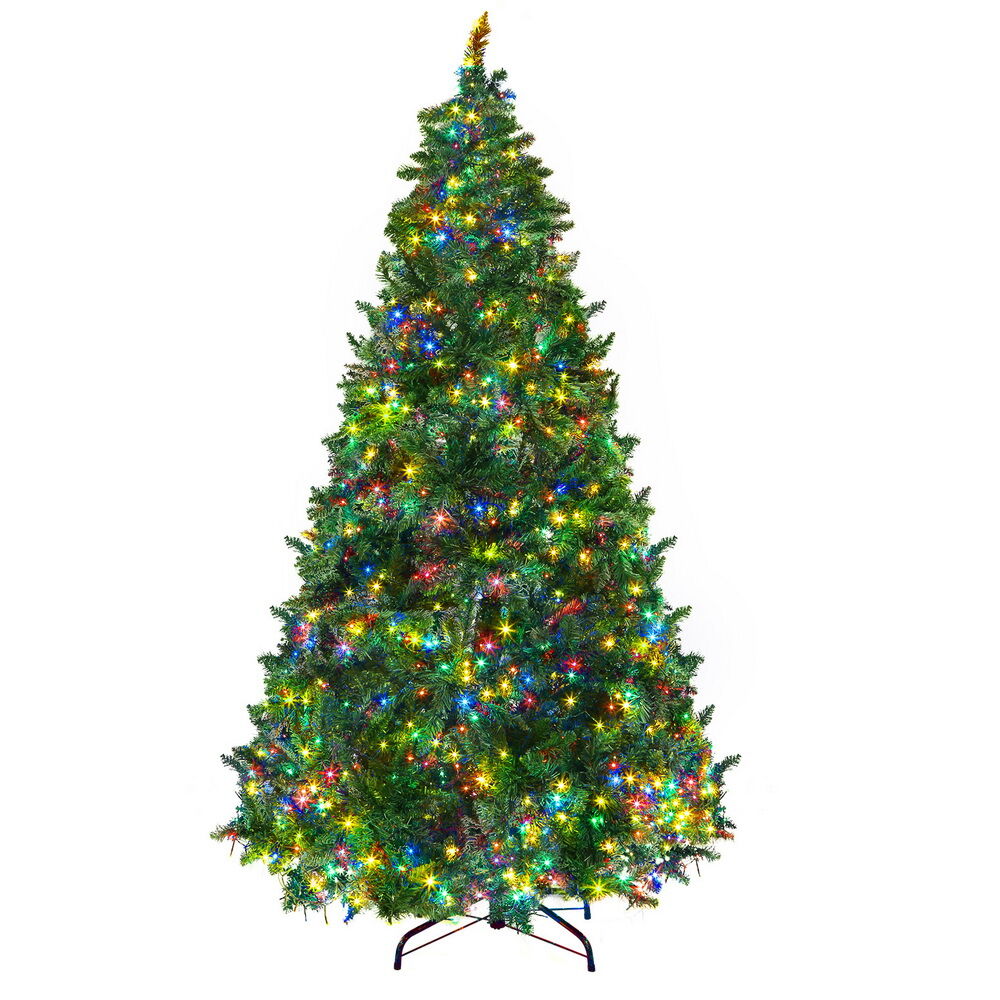 Christmas Tree 2.1m Xmas Tree Decoration 8 Light Mode Multi Colour Christmas Tree 2.1m Xmas Tree Decoration 8 Light Mode Multi Colour