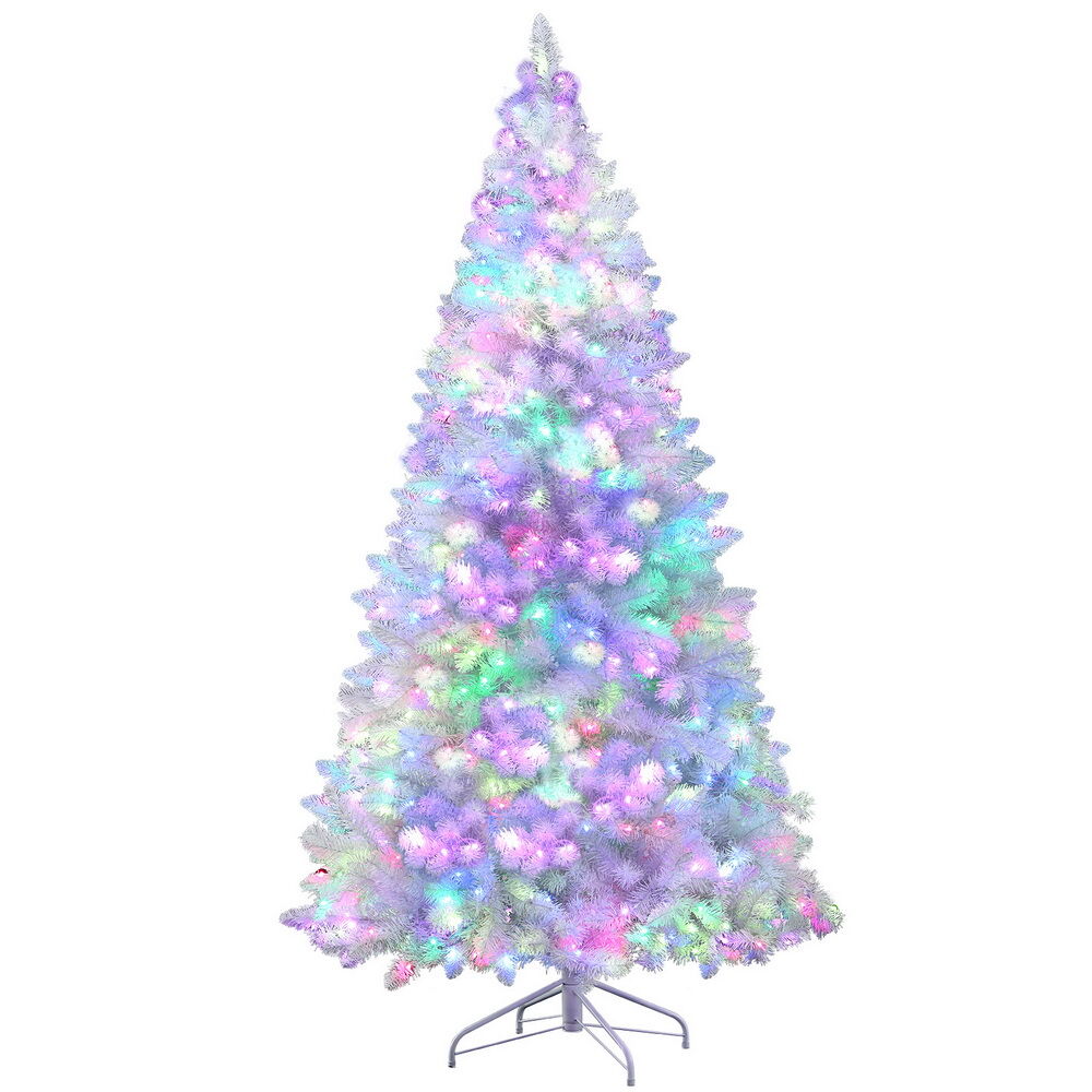 Christmas Tree 2.1m RGB Remote Xmas Party Decorations 1310 Tips Christmas Tree 2.1m RGB Remote Xmas Party Decorations 1310 Tips