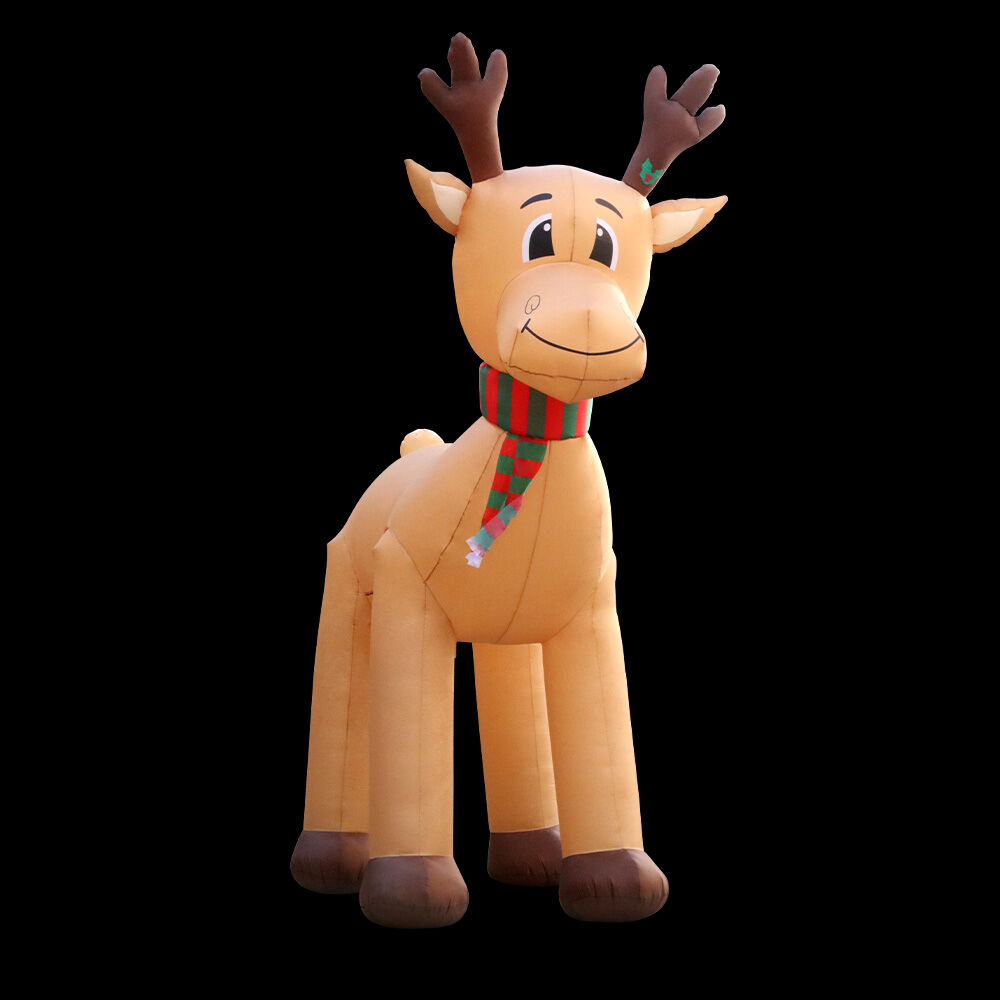 Christmas Inflatable Reindeer 5M Illuminated Decorations Christmas Inflatable Reindeer 5M Illuminated Decorations