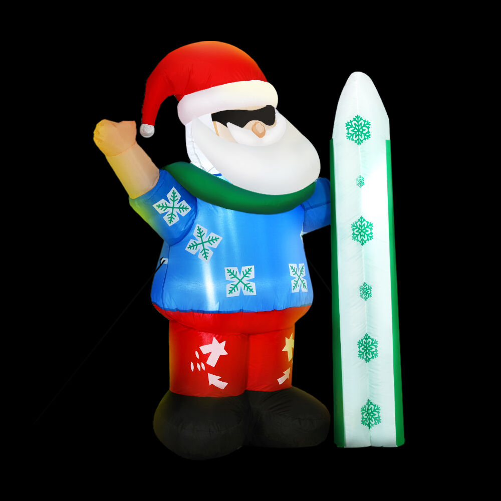 Christmas Inflatable Santa 1.6M Illuminated Decorations Christmas Inflatable Santa 1.6M Illuminated Decorations