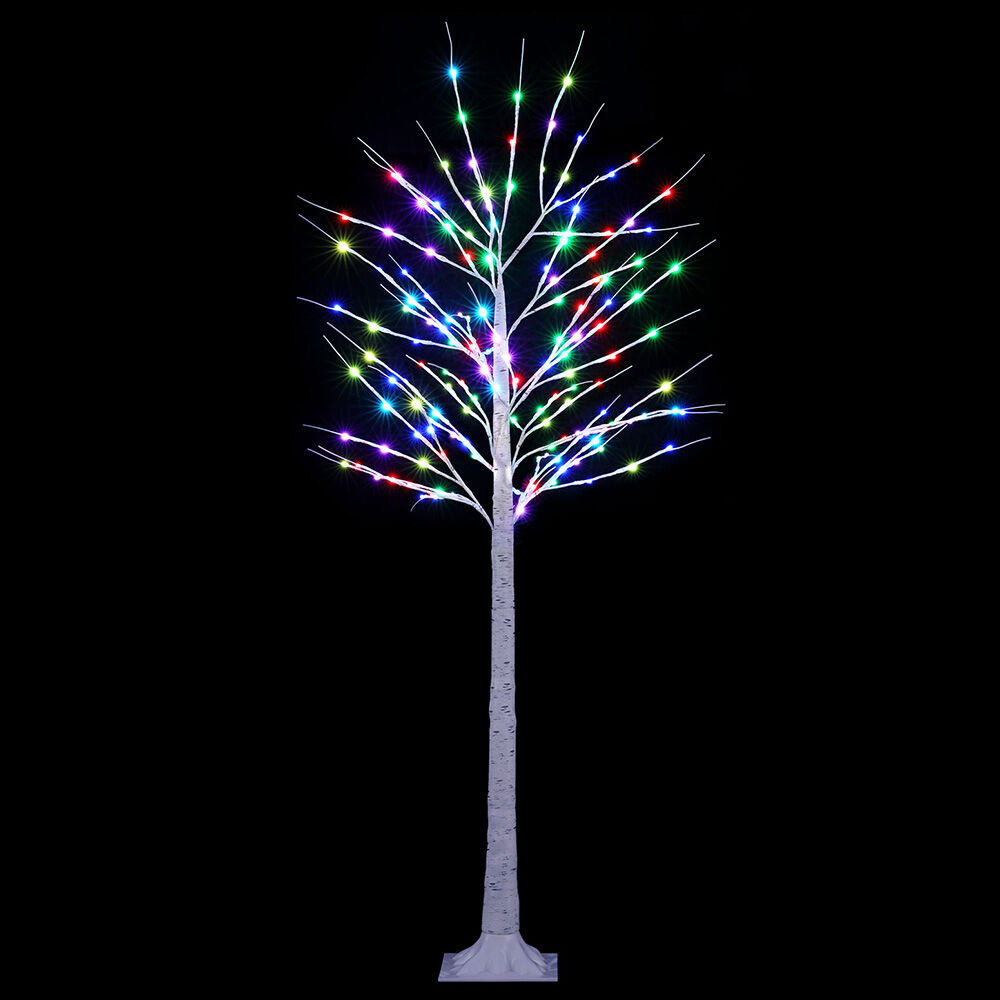 Christmas Tree 1.7m Twigs 120 RGB LED Lights Xmas Trees Decoration Christmas Tree 1.7m Twigs 120 RGB LED Lights Xmas Trees Decoration