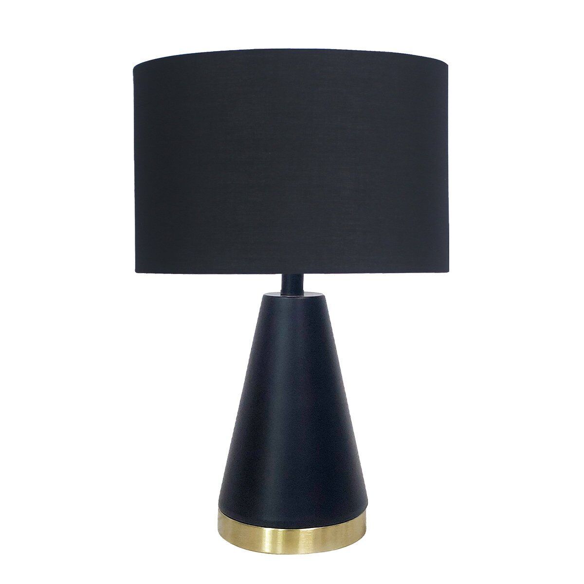 Sarantino Metal Table Lamp in Black and Gold Sarantino Metal Table Lamp in Black and Gold