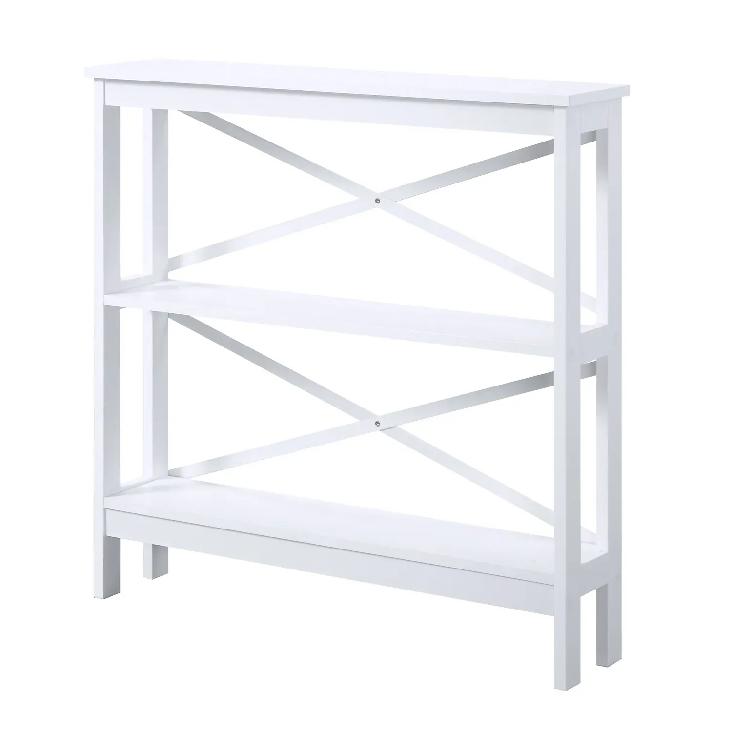 Sarantino Faustine Thin Cross Console Table Sarantino Faustine Thin Cross Console Table