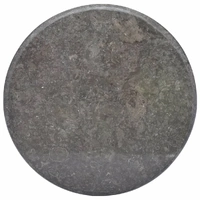 Table Top Black Ø60x2.5 cm Marble