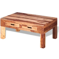 Coffee Table Solid Acacia Wood