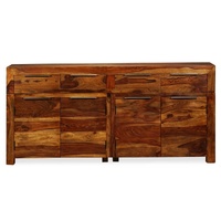 Sideboard Solid Acacia Wood 160x35x75 cm
