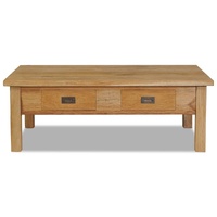 Coffee Table Solid Teak 100x60x35 cm
