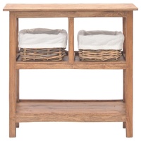 Console Table Solid Mahogany Wood 69x28x70 cm
