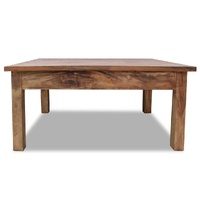 Coffee Table Solid Mahogany Wood 98x73x45 cm