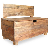 Bench Solid Mahogany Wood 86x40x60 cm