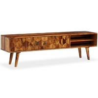 TV Cabinet Solid Acacia Wood 140x30x40 cm
