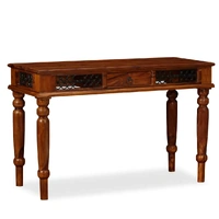 Writing Table Solid Acacia Wood 120x50x76 cm
