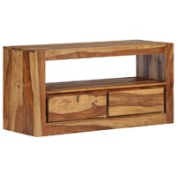 TV Cabinet Solid Acacia Wood 80x30x40 cm